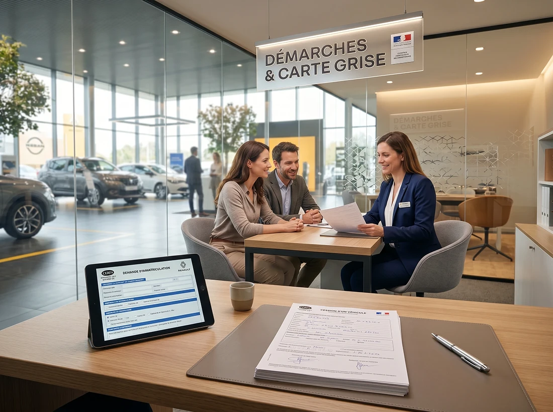 Gestion administrative carte grise et immatriculation